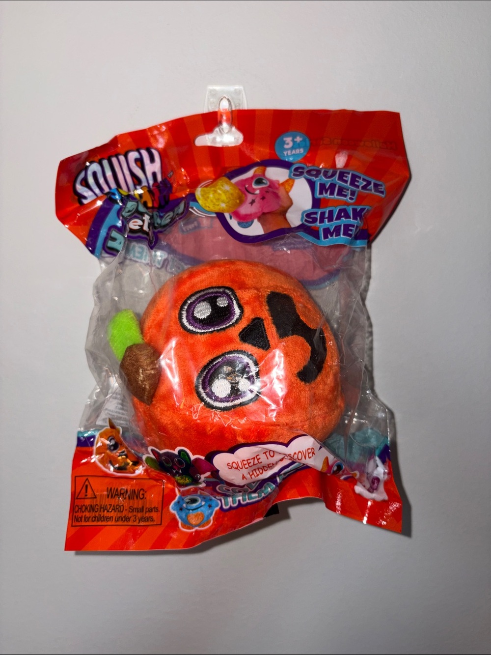 Orange Plush Squishy Pumpkin Toy - Kids Toys NEW